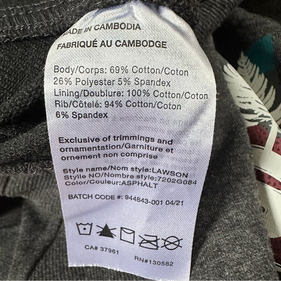 Woods Women’s Gray Lawson Graphic Hoodie Size Medium Outdoor Hiking Camping Fall - Picture 5 of 6